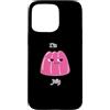 YO! Custodia per iPhone 15 Pro Max I'm Jelly Grumpy Pink Dessert Divertente gioco di parole scherzo dei cartoni animati