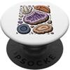 Geology Gift For A Rock Collector Geology Rocks Geologist Rockhound Minerals Pun PopSockets PopGrip Adesivo