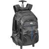 PEDEA Business Zaino Trolley "Premium" zaino per laptop fino a 17,3 pollici (43,9 cm) con scomparto per abbigliamento 24 ore e ruote, nero