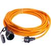 as - Schwabe Prolunga 5 m H07BQ-F 3G2,5 IP44 esterno 230V 16A, presa 2P+T, arancione