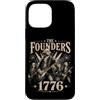 Patriotic USA America Anniversary Pride Custodia per iPhone 13 Pro Max Chitarra Patriotic American History The Founders 1776