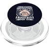 Funny Shih Tzu Dog Owners Club Mai sottovalutare il potere di una donna con un cane Shih Tzu PopSockets PopGrip per MagSafe