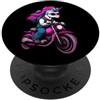 Motorbike Animals Unicorni moto PopSockets PopGrip Adesivo