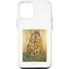 Gustav Klimt Portrait Custodia per iPhone 12/12 Pro Gatto Giardino Bacio Gustav Klimt