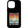 Funny Silly Goose Custodia per iPhone 14 Pro Max Oca stupida sul sciolto