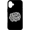 Bike Riders - Valmar Gear Custodia per iPhone 16 Plus Just Ride No Plans Regole Road Trip Motociclisti Moto Bike