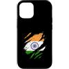 Indian Heritage Graphics Custodia per iPhone 12/12 Pro Bandiera indiana strappata artiglio segni disegno patriottico