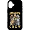 Grandio Design Beer & Alcohol Lover Drin Custodia per iPhone 16 Home Brew Crew Bears Birra artigianale Birra Brewmaster divertente