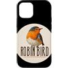 Robin Bird Outfit Custodia per iPhone 12/12 Pro Red Robin Bird Look