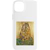 Gustav Klimt Portrait Custodia per iPhone 14 Plus Gatto Giardino Bacio Gustav Klimt