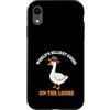 Funny Silly Goose Custodia per iPhone XR L'oca più stupida del mondo in sciolto