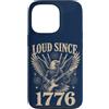 Patriotic USA America Anniversary Pride Custodia per iPhone 13 Pro Forte dal 1776 Patriotic Eagle Guitar Fireworks USA