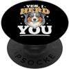 Pastore Australiano Cane Australiano Pas Yes I Herd You Australian Shepherd PopSockets PopGrip Adesivo