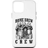 Grandio Design Beer & Alcohol Lover Drin Custodia per iPhone 12 mini Home Brew Crew Bears Birra artigianale Birra Brewmaster divertente