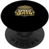 Pattinatore Quad Skate Roller Rink Rats Speed Queen rotelle Derby Quad Pattini da discoteca PopSockets PopGrip Adesivo