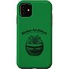 Miniature Garden Ecology Plant Botany Ha Custodia per iPhone 11 Bioma Architetto Terrario Ecosistema botanico
