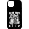 Grandio Design Beer & Alcohol Lover Drin Custodia per iPhone 15 Plus Home Brew Crew Bears Birra artigianale Birra Brewmaster divertente