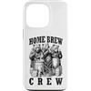 Grandio Design Beer & Alcohol Lover Drin Custodia per iPhone 13 Pro Home Brew Crew Bears Birra artigianale Birra Brewmaster divertente