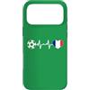 Soccer, Football , France , Vibes Custodia per iPhone 17 Pro Max Bandiera Francia Heartbeat - Soccer Fan Vibes - Calcio