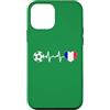 Soccer, Football , France , Vibes Custodia per iPhone 12 mini Bandiera Francia Heartbeat - Soccer Fan Vibes - Calcio