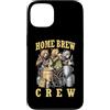 Grandio Design Beer & Alcohol Lover Drin Custodia per iPhone 13 Home Brew Crew Bears Birra artigianale Birra Brewmaster divertente