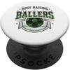 Sports Parents Soccer Coach Designs Occupato Allevamento Ballers Calcio Mamma PopSockets PopGrip Adesivo
