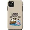 Back To School Outfit Axolotl Pun Teache Custodia per iPhone 11 Pro Max Divertente I Axolotl Domande Kinder Pun Classe Gabbiano Urlo