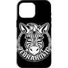 Party Apparel & Clothing Custodia per iPhone 16 Pro Max Animali da lavoro e zebra del partito e zebrano