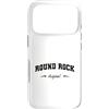 Round Rock Original Vintage Retro Pride Custodia per iPhone 17 Pro Originale Round Rock Retro Nome Città natale Round Rock Originale