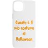 Questo È Il Mio Costume Di Halloween Ita Custodia per iPhone 14 Plus Questo È Il Mio Costume Di Halloween Divertente Italiano