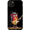 Rocking Battery Outfit Custodia per iPhone 11 Pro Max Impressionante batteria Rock con chitarra elettrica Costume