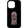 Rosy Personalized First Name Merch for G Custodia per iPhone 14 Pro Max Le mie persone preferite mi chiamano zia Violet Nome zia