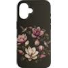 Hummingbird Apparel For Kids and Adults Custodia per iPhone 16 Magnolia Fiori Colibrì Botanico Vintage Floreale