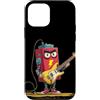 Rocking Battery Outfit Custodia per iPhone 12 mini Impressionante batteria Rock con chitarra elettrica Costume