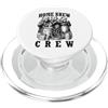 Grandio Design Beer & Alcohol Lover Drin Home Brew Crew Bears Birra artigianale Birra Brewmaster divertente PopSockets PopGrip per MagSafe