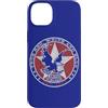 Lynyrd Skynyrd Custodia per iPhone 14 Plus Lynyrd Skynyrd Red White and Blue Aquila Stars Retro Rock anni '70