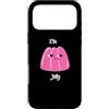 YO! Custodia per iPhone 17 Pro Max I'm Jelly Grumpy Pink Dessert Divertente gioco di parole scherzo dei cartoni animati
