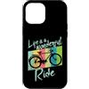 bicycle mountain bike cycling sport driv Custodia per iPhone 12 Pro Max La vita è un giro ferito