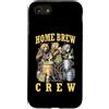 Grandio Design Beer & Alcohol Lover Drin Custodia per iPhone SE (2020) / 7/8 Home Brew Crew Bears Birra artigianale Birra Brewmaster divertente