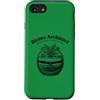 Miniature Garden Ecology Plant Botany Ha Custodia per iPhone SE (2020) / 7/8 Bioma Architetto Terrario Ecosistema botanico