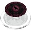 Gothic Reader Book Co Gothic Victorian Raven Damask Black Rose Dark Romance Horror PopSockets PopGrip per MagSafe