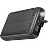 SBS Solar MagSafe PowerBank, 5000mAh, Power Bank con Pannello Solare