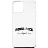 Round Rock Original Vintage Retro Pride Custodia per iPhone 12/12 Pro Originale Round Rock Retro Nome Città natale Round Rock Originale