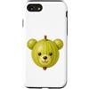 namo-Tee Custodia per iPhone SE (2020) / 7/8 Orsetto di uva spina simpatico motivo animale