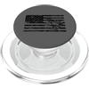 JB's Military Shop Frogman, bandiera americana nera invecchiata PopSockets PopGrip per MagSafe