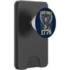 Patriotic USA America Anniversary Pride Forte dal 1776 Patriotic Eagle Guitar Fireworks USA PopSockets PopWallet per MagSafe