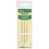 Clover Sashico Aghi da Cucito 3 Pezzi, Lunga, Argento