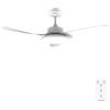 Cecotec - Ventilatori da Soffitto EnergySilence Aero 5200 Light White - 40 W, Diametro 109 cm, Lampada a LED, Telecomando, 6 Velocità, 3 Pale, Timer Fino a 8 Ore, Estate/Inverno,