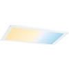 Paulmann 99951 Lampada per mobili a LED Clever Connect Plafoniera Flad Tunable White 12 V, quadrata, incl. 1x6 Watt, dimmerabile, Bianco opaco, materiale plastico, 2700-6500 K