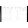 Exdi - 303001Q - Agenda settimanale MERCURE ML - gennaio - dicembre 2026 - nero - 21 x 27 cm - una settimana su due